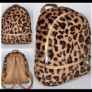 Faux Fur Backpack NEW